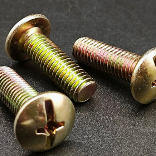 Large Flat Combined Phillips Slotted Mushroom Head Screws - Standard Fasteners - chinesboltmanufacture.com