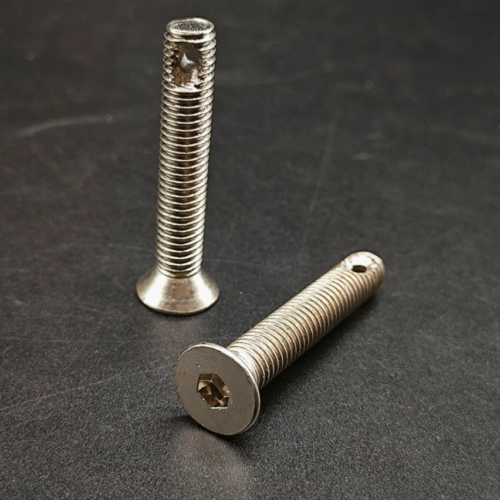Countersunk Socket Head Drilled Screws (Nickel Plated) - Standard Fasteners - chinesboltmanufacture.com