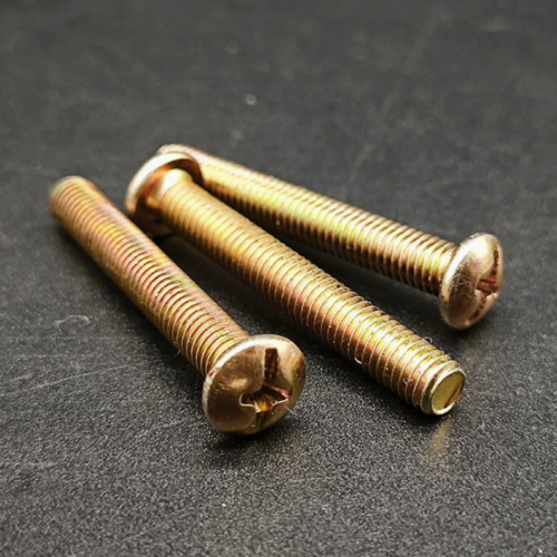 Large Flat Combined Phillips Slotted Mushroom Head Screws - Standard Fasteners - chinesboltmanufacture.com