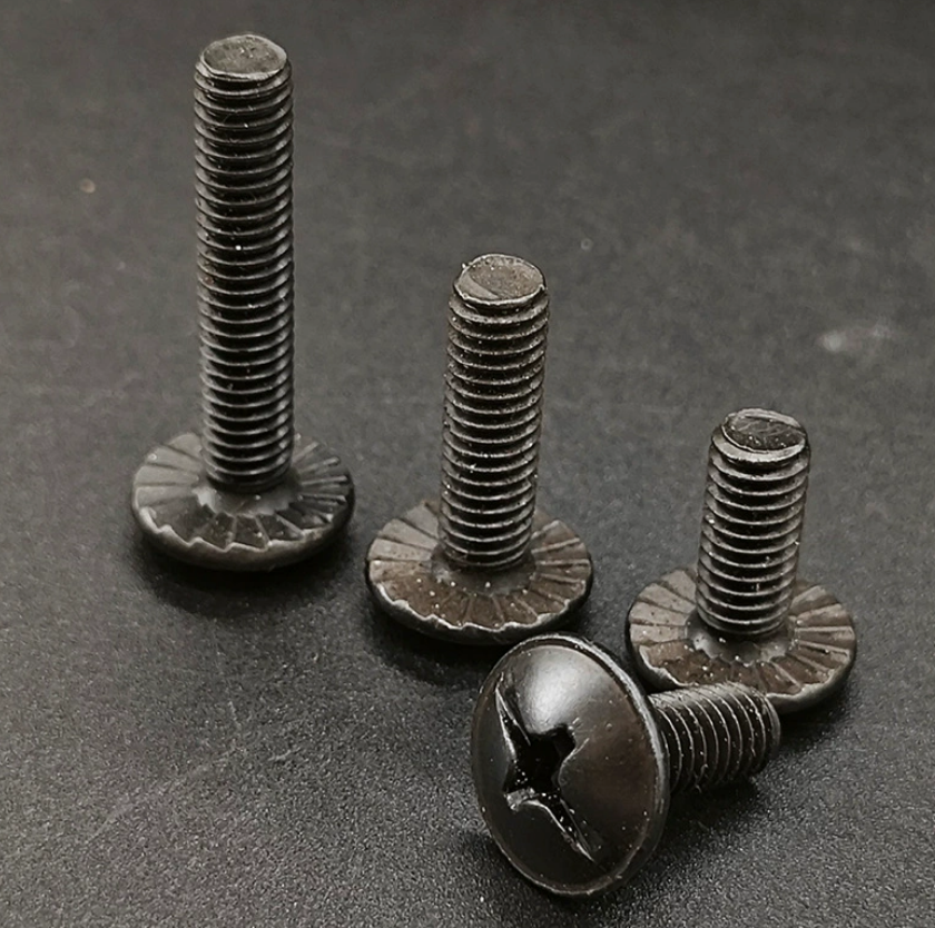Knurled Large Flat Washer Head Screws - Standard Fasteners - chinesboltmanufacture.com