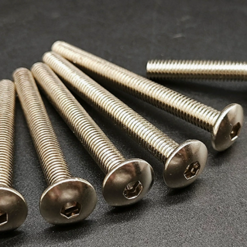 Large Flat Hexagon Socket Screws Nickel Plated - Standard Fasteners - chinesboltmanufacture.com