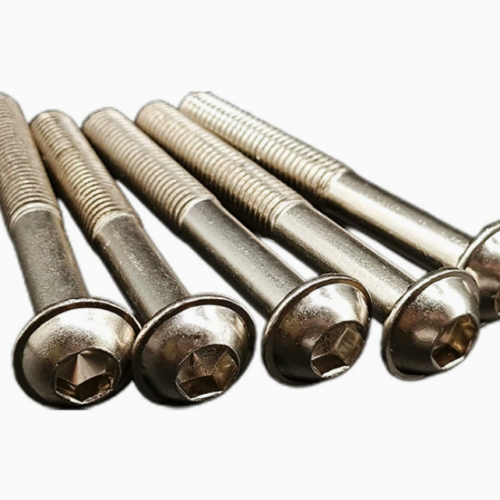 Half Round Knurled Hexagon Socket Nickel Plated - Standard Fasteners - chinesboltmanufacture.com