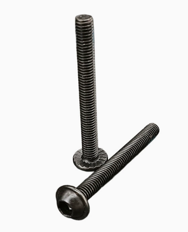 Half Round Hexagon Socket Integrated Washer Black Finish - Standard Fasteners - chinesboltmanufacture.com