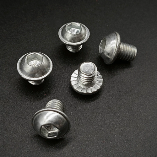 Half Round Knurled Hexagon Socket Bright Zinc Plated - Standard Fasteners - chinesboltmanufacture.com