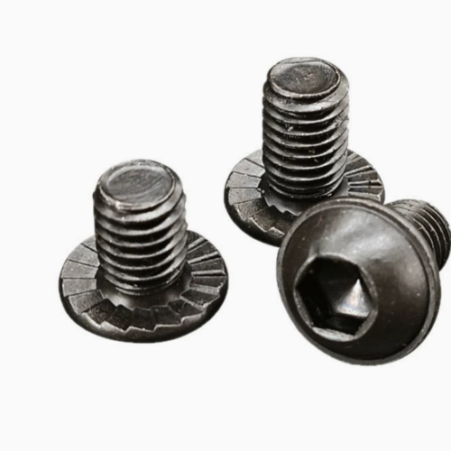 Half Round Hexagon Socket Integrated Washer Black Finish - Standard Fasteners - chinesboltmanufacture.com