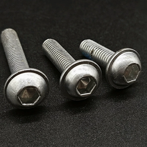 Half Round Knurled Hexagon Socket Bright Zinc Plated - Standard Fasteners - chinesboltmanufacture.com