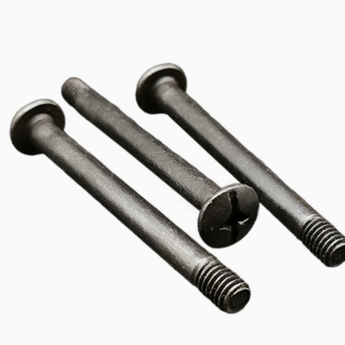 Large Flat Reduced Shank Phillips Black Finish - Standard Fasteners - chinesboltmanufacture.com